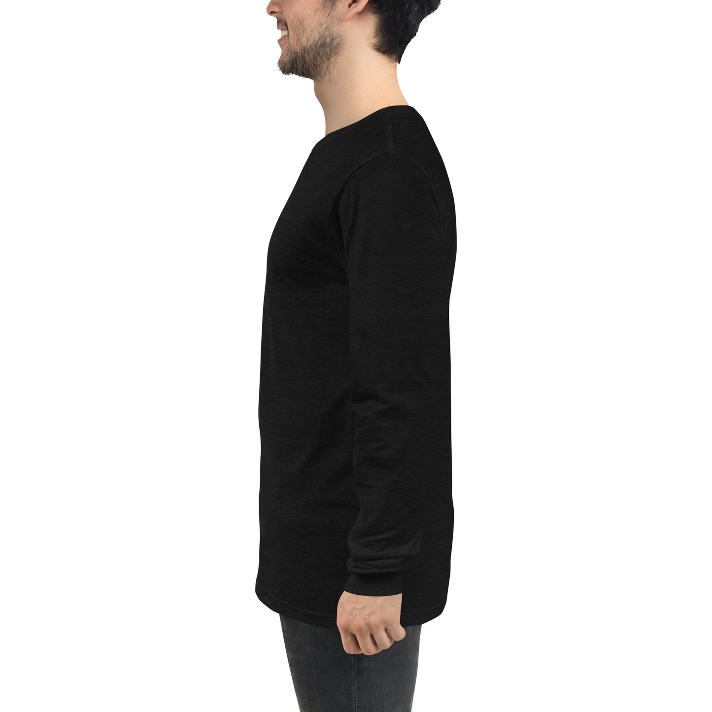 Shadowbrook Stables Black Unisex Long Sleeve Tee - Large Logo Back