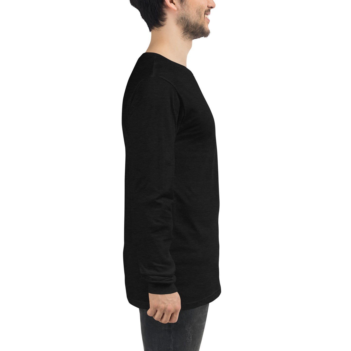 Shadowbrook Stables Black Unisex Long Sleeve Tee - Large Logo Back