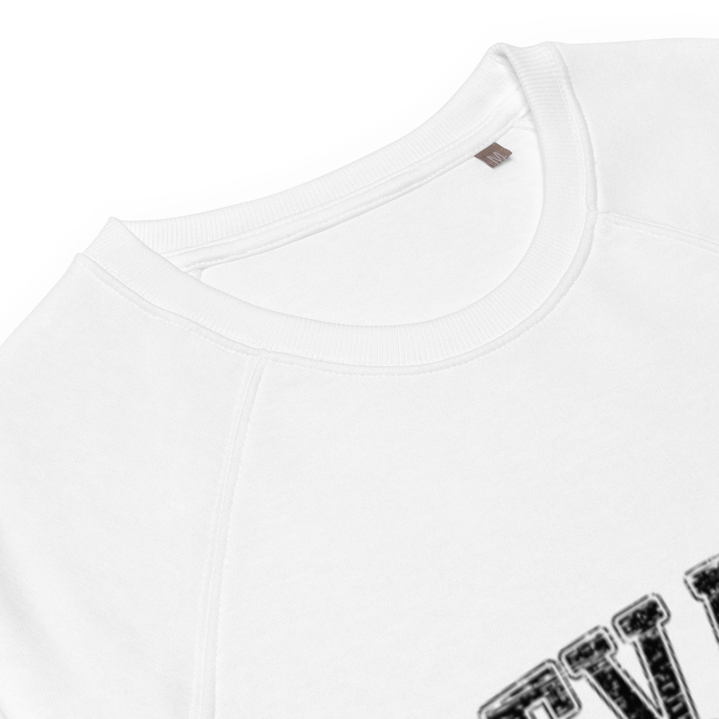 Elevated Equestrian White Unisex Organic Crewneck Sweatshirt