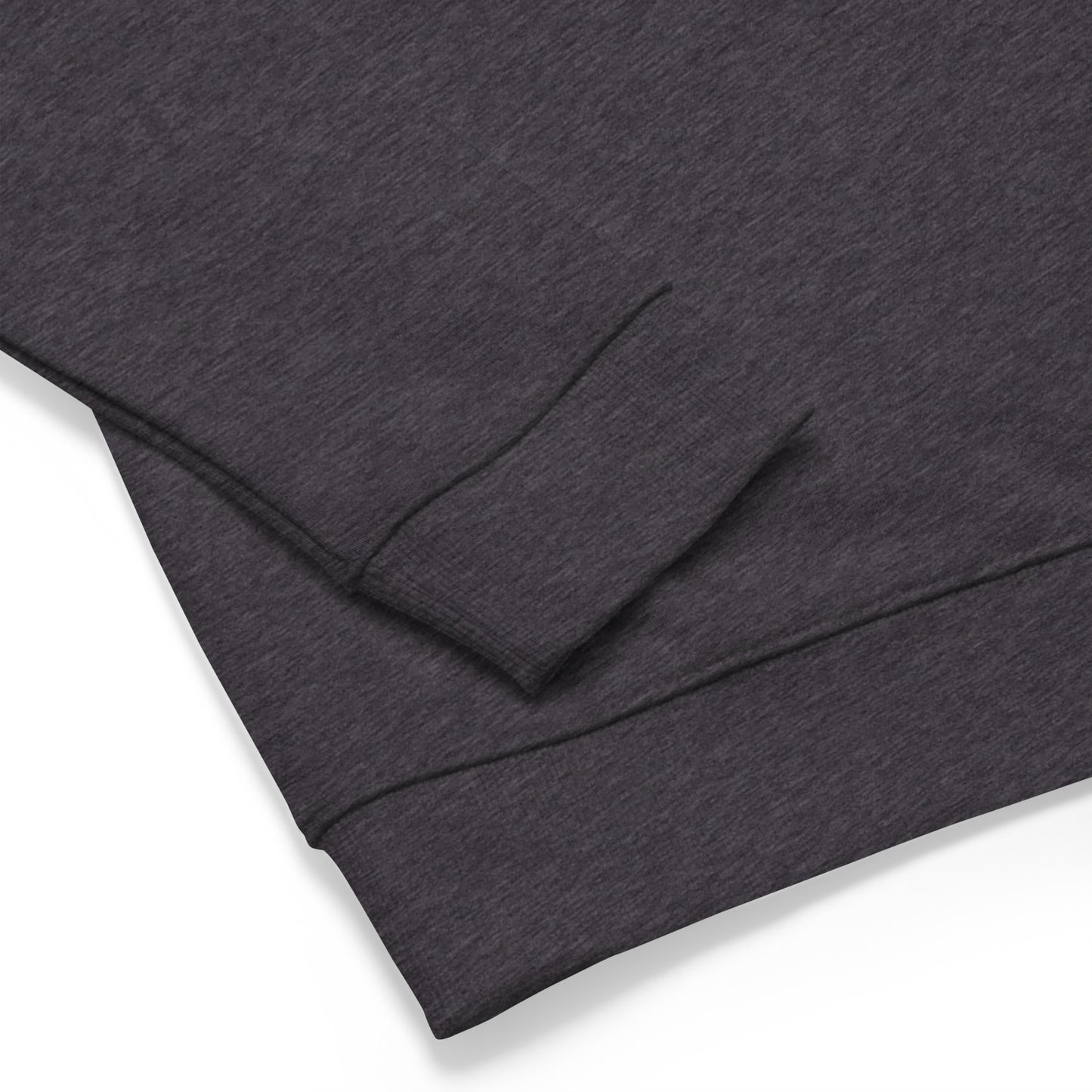 "I Love Horses" In French - Charcoal Grey Unisex Organic Crewneck Sweatshirt
